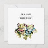 Save The Date 10 ans de mariage Jardin Fête décontractée (Dos)