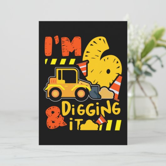 Save The Date 14.Camions de construction pour un camion de const (Debout devant)