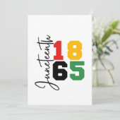 Save The Date 1865 Le Véritable Jour de l'Indépendance (Debout devant)