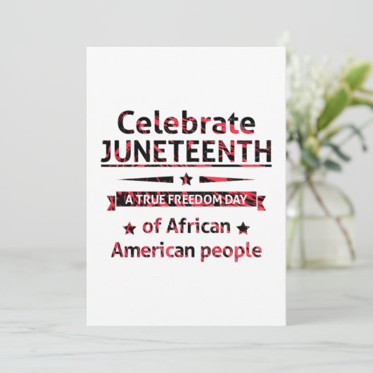 Save The Date 19°, Liberté des Afro-Américains. (Debout devant)