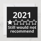 Save The Date 2021 (2)2021 One Star Rating (Devant)