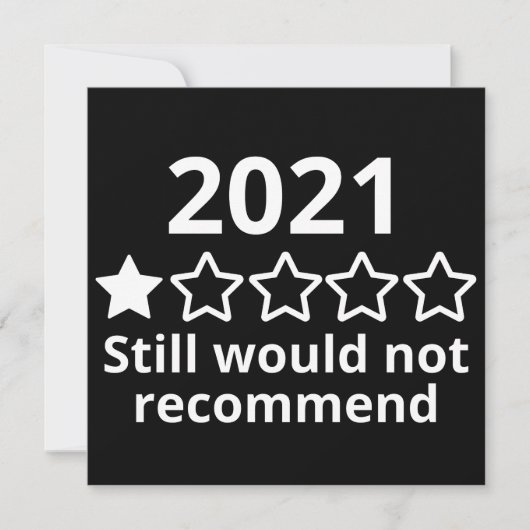 Save The Date 2021 (2)2021 One Star Rating (Devant)