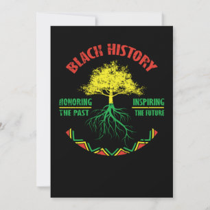 Save The Date 26 Black History Month African Pride Apparel Gift