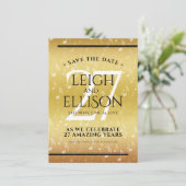 Save The Date 27e anniversaire du Mariage de musique (Debout devant)