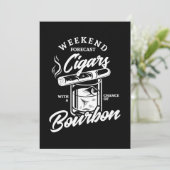 Save The Date 28.Cigares De Prévision De Fin De Semaine Avec Un  (Debout devant)