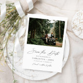 Save The Date 2 Photo Mariage Simple Enregistrer La Date Invitat