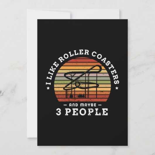 Save The Date 31.I Like Roller Coasters And Maybe 3 People (Devant)