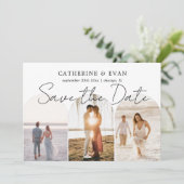Save The Date 3 Arche photo Enregistrer la date Script Mariage m (Debout devant)