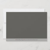 Save The Date 5X7 Cherry Blossom Designer Enregistrer la date 2 (Dos)