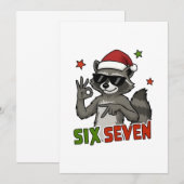 Save The Date  6 7 Six Seven Main Génération Z Alpha Raton Laveu (Devant / Derrière)