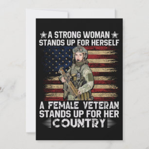 Save The Date a female stand up her country