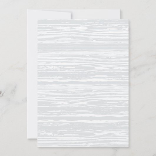 Save The Date À l'horizon, photo Enregistrer l'invitation de la  (Dos)