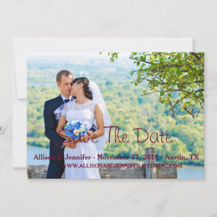 Save The Date Aankondiging