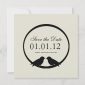 Save the Date-aankondigingen Date (Achterkant)