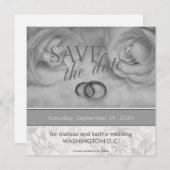 Save the Date-aankondigingen Kaart (Voorkant / Achterkant)