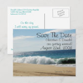 Save the date aankondigingskaart (Voorkant / Achterkant)