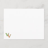 Save the date aankondigingskaart (Achterkant)