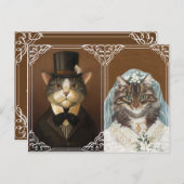 Save the date aankondigingskaart (Voorkant / Achterkant)