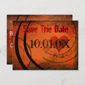 Save the date- aankondigingskaart (Voorkant / Achterkant)