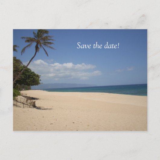 Save the date! aankondigingskaart (Voorkant)