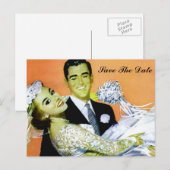 save the date aankondigingskaart (Voorkant / Achterkant)