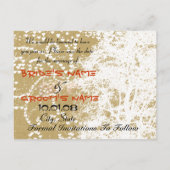 Save the date aankondigingskaart (Achterkant)