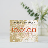 Save the date aankondigingskaart (Staand voorkant)