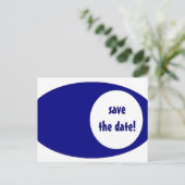 Save the date! aankondigingskaart (Staand voorkant)