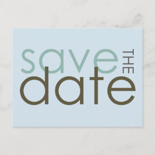 Save the Date Aankondigingskaart