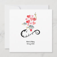 Accros de vous amateurs de pêche Mariage  Aquarell