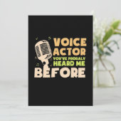 Save The Date Acteur vocal (Debout devant)