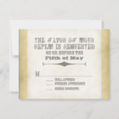 Save The Date Affiche de Cirque - Rayure Chevron Ombrée en Zig Z (Dos)