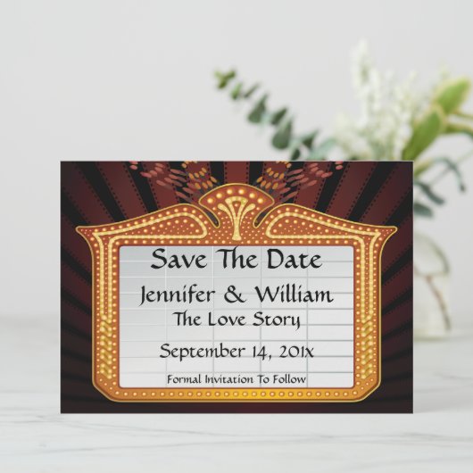 Save The Date Affiche de film Annonce de sauvegarde de la date (Debout devant)