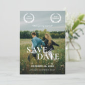 Save The Date Affiche de film de mariage (Debout devant)