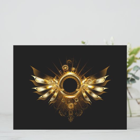 Save The Date Ailes de Steampunk (Debout devant)