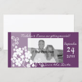 Save The Date Aimer toujours/ Enregistrer la date (Devant / Derrière)