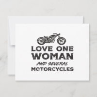 Aimer une femme et plusieurs motos essentiel