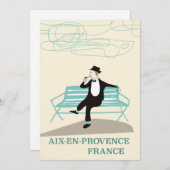 Save The Date Aix-en-Provence (Devant / Derrière)