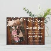 Save The Date AJOUTER LA PHOTO - Mariage Enregistrer La Date Inv (Debout devant)