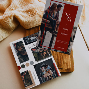 Save The Date Album minimaliste neutre 4 Photo