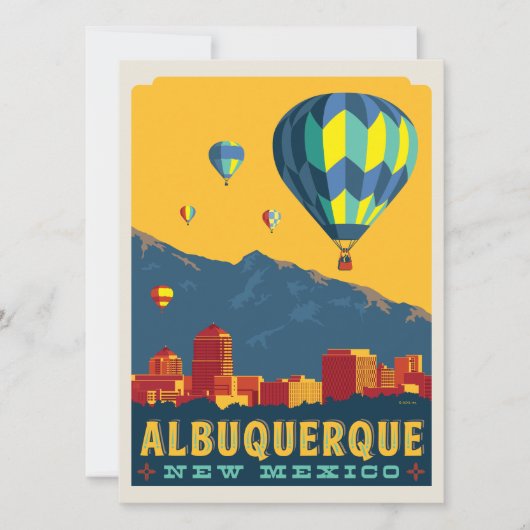 Save The Date Albuquerque, Nouveau-Mexique | Sauvegarder la Date (Devant)