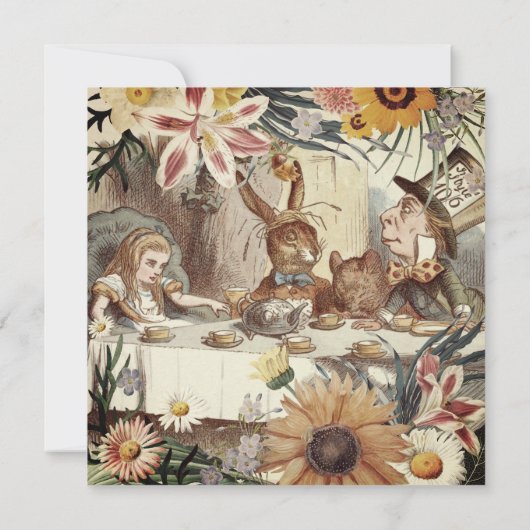 Save The Date Alice au Pays des Merveilles (Dos)