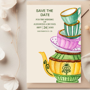 Save The Date Alice au pays des merveilles Mariage Enregistrer l
