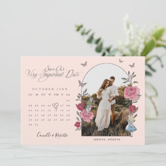 Save The Date Alice Au Pays Des Merveilles Pénétrez-Nous En Cale (Debout devant)