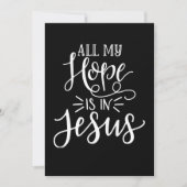 Save The Date All My Hope Is In Jesus Christian (Devant)