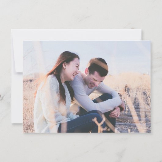 Save The Date Aloha Hawaii Beach Mariage Photo Enregistrer la da (Dos)