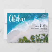 Aloha Hawaii Beach Mariage Photo Enregistrer la da