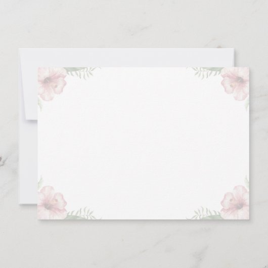 Save The Date Aloha Tropical Pineapple Beach ÉCONOMISER LA DATE (Dos)