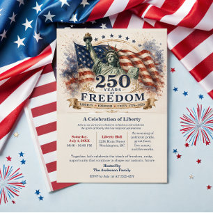 Save The Date Amérique 250 – 250 Ans de Liberté et d'Indépendanc