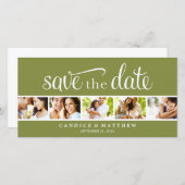 SAVE THE DATE AMOUR RÉTRO | ENREGISTRER LA DATE D'ANNONCE (Devant / Derrière)